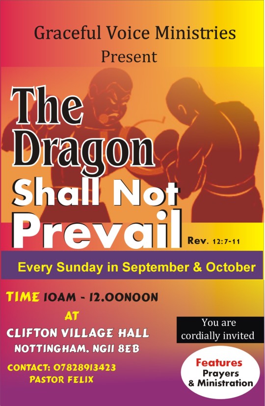 The dragon shall not prevail.1